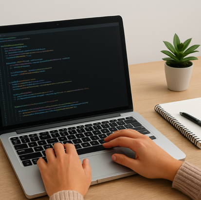 Le parcours de Katia, alternante conceptrice développeuse d’applications chez Infotel