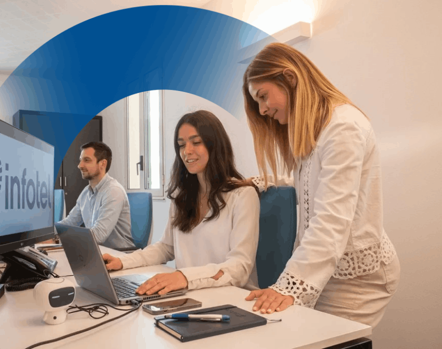 Team working together